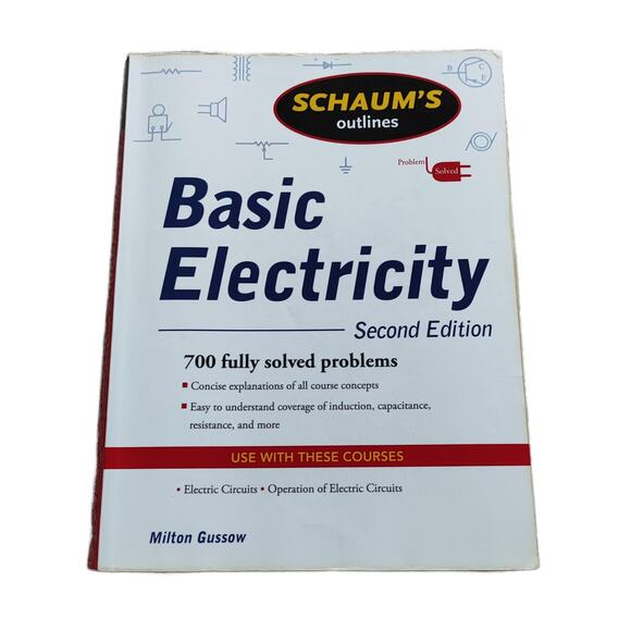 Schaum's Outline of Basic Electricity, Second Edition - Picture 1 of 2